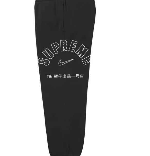 M black embroidered Arc gray L logo plush with XL sports co S pants Sweatpants 0806